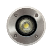 Spot LED GU10 5W  Encastrable au Sol IP65 Rouge