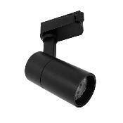 Spot LED New Mallet 20w Noir pour Rail Monophasé 