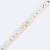 Bobine Ruban LED Dimmable 220V SMD2835  50m 60led/m Largeur 12mm IP65 Coupe tous les 100cm