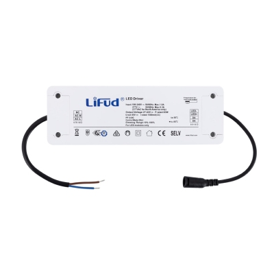 Driver LIFUD Dimmable DALI Connexion Jack sortie 27-42VDC 63W