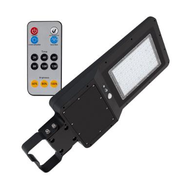 Luminaire LED Solaire 55W avec Détecteur de Présence et Crépusculaire