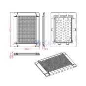 Plot Routier LED Solaire Ultra Plat 8.5mm