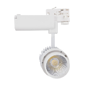 Spot LED Dora 30w Blanc pour Rail Triphasé