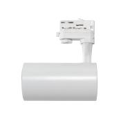 Spot LED Vulcan 30w Blanc pour Rail Triphasé