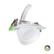 Projecteur LED Osram 120lm/w Rond Orientable 38W CCT Blanc Lifud No Flicker