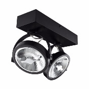 Spot LED Cree en saillie Orientable AR111 30W Dimmable Noir