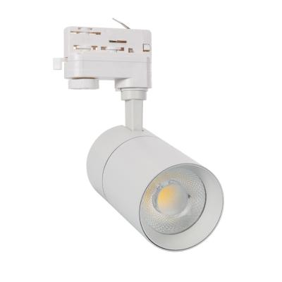 Spot LED New Mallet 30w Blanc pour Rail Triphasé