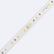 Ruban LED SMD2835 220V AC 60LED/m IP65 Blanc Froid Largeur 12mm  Coupe tous les 100cm