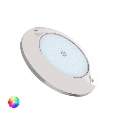 Spot LED Piscine en Saillie RGBW 12V DC 20W Acier Inox