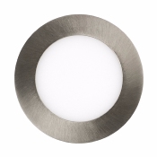 Dalle LED Ronde ALU 6W Coupe 110mm