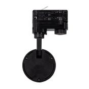 Spot LED New Mallet  Dimmable 30w Noir pour Rail Triphasé