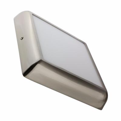 Plafonnier LED Carré  Design 18W Alu 225x225mm