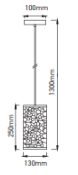 Luminaire Suspendu Métal White