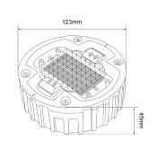 Plot Routier LED Solaire  Encastrable  Résistance 30 Tonnes Fixe